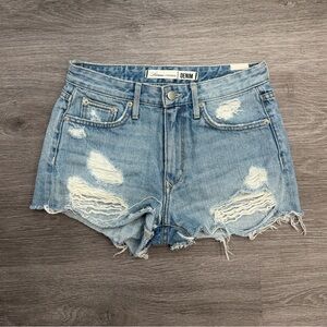 Lovers + Friends Distressed Cutoff Denim Shorts Size 25